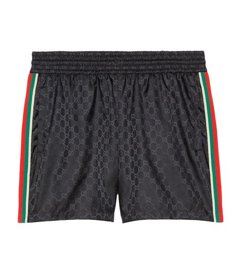 gucci zwempak|gucci nylon jacquard swim shorts.